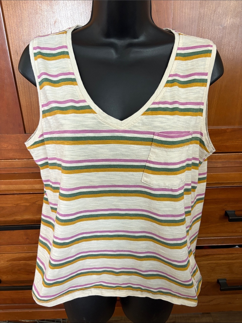 Toad&Co Women's Grom V-Neck organic Tank Top